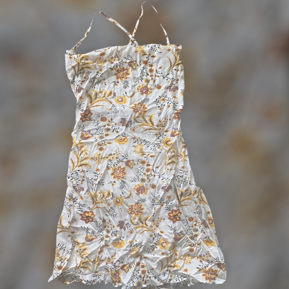 Shein Floral Spaghetti Strap Dress Size Large